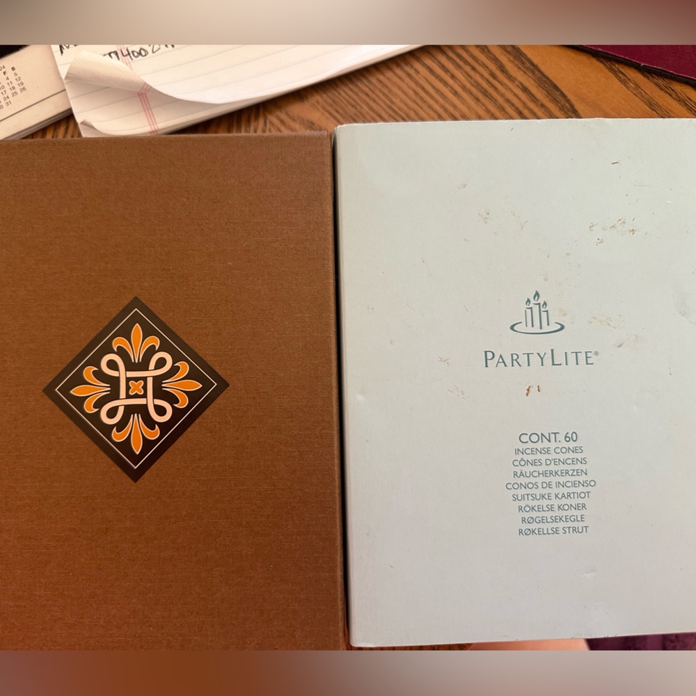Partylite incense cones